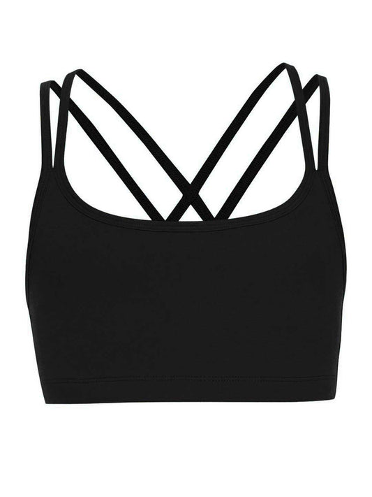 Girls Sports Bra _Black