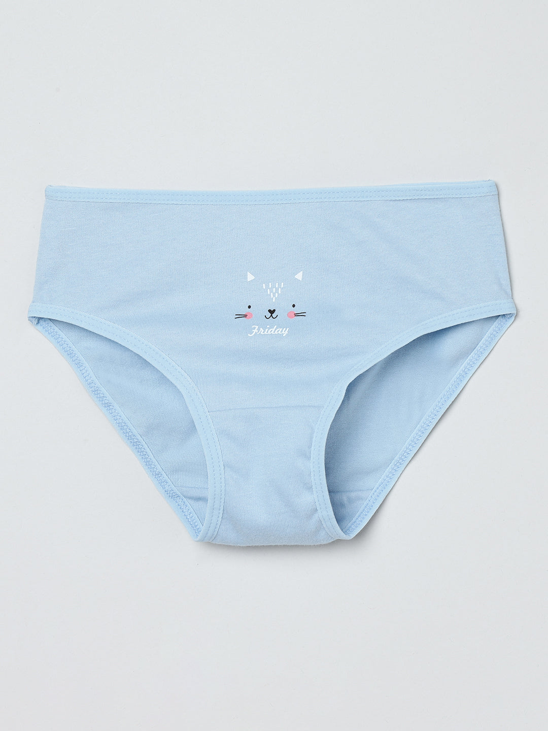 Girls Brief - Weekdays Prints (Pack Of 7)