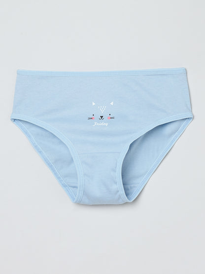 Girls Brief - Weekdays Prints (Pack Of 7)