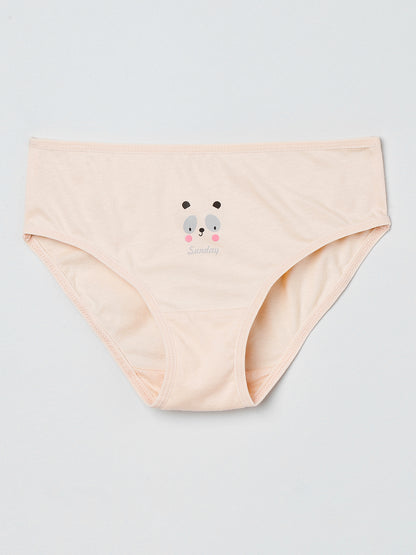 Girls Brief - Weekdays Prints (Pack Of 7)