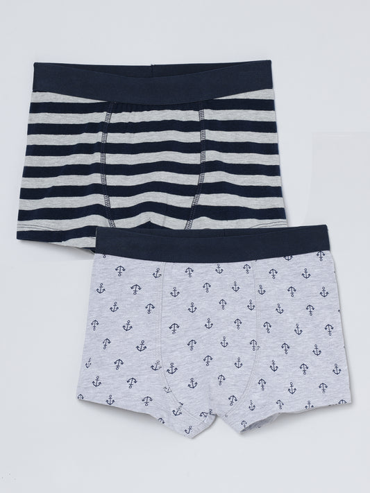 Trunk - Anchor all Over Print & Stripes Print Pack of 2