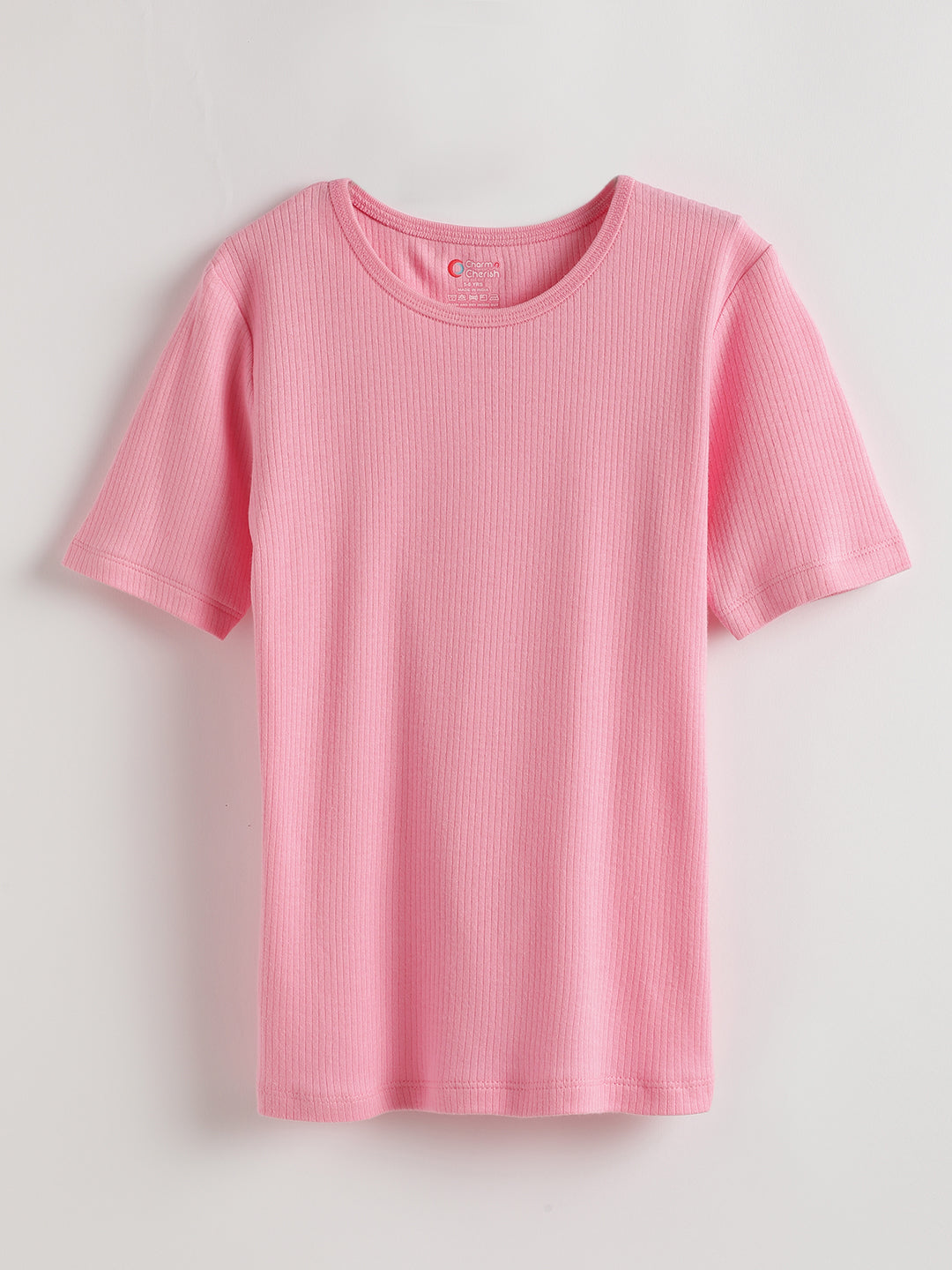 Unisex Thermal Short Sleeve _Pink