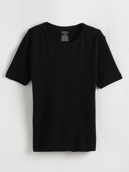 Unisex Thermal Short Sleeve _Black