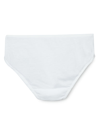 Girls Brief - White (Pack of 5)