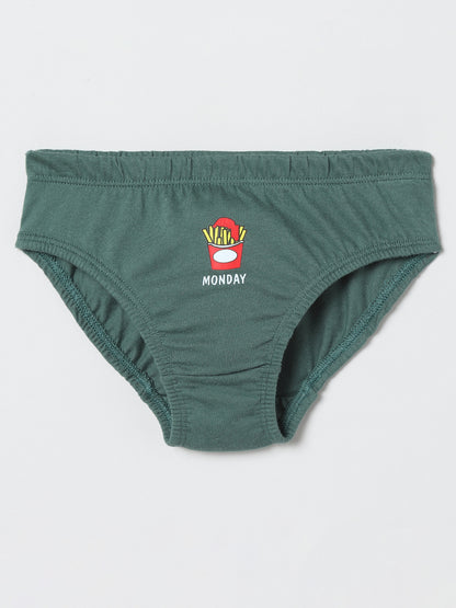 Boys Brief - Weekdays Print (Pack of 7)