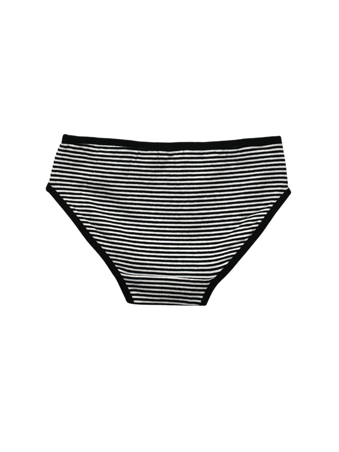 Girls Brief _polka dot & Stripes Printed Brief Pack of 9