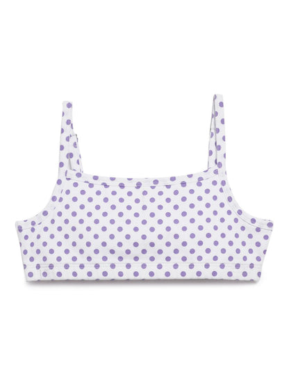 Beginners Bra - Stripes & Polka Dot Print Pack Of 4 - CharmnCherish