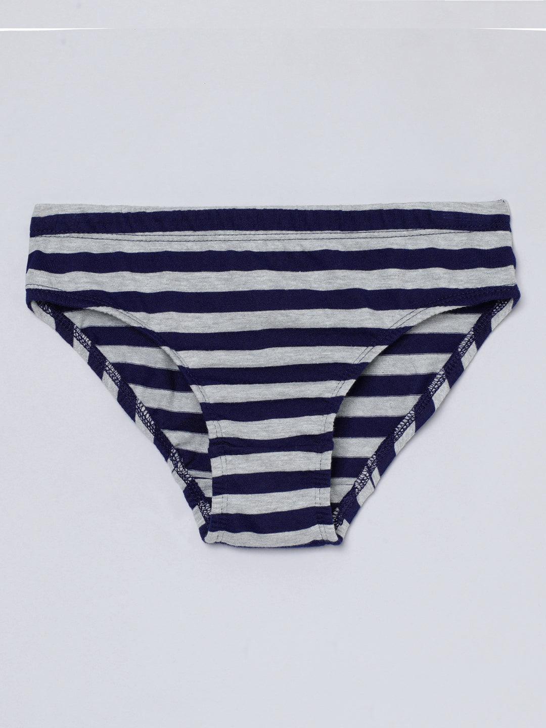 Boys Brief - Anchor All Over & Stripes Printed Brief Pack of 3 - CharmnCherish