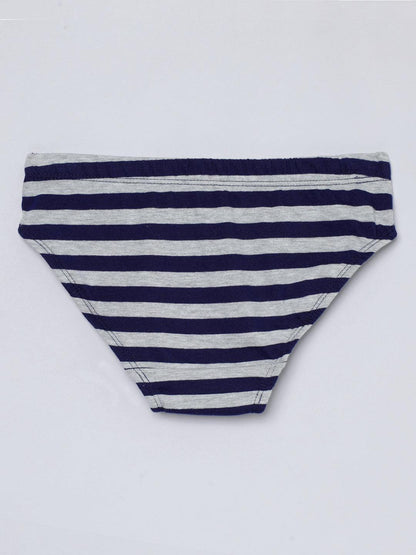 Boys Brief - Anchor All Over & Stripes Printed Brief Pack of 3 - CharmnCherish