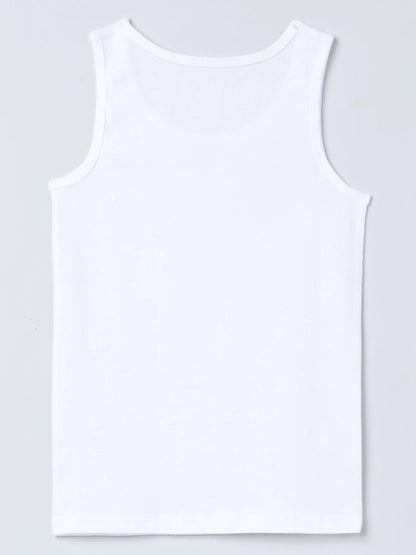 Vest - White Colour (Pack of 3) - CharmnCherish