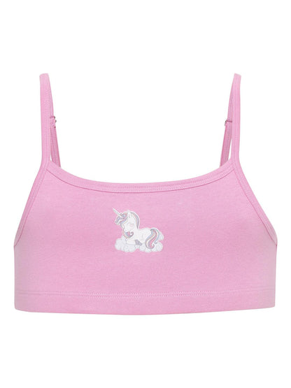 Beginners Bra - Unicorn Print  (Pack of 2) - CharmnCherish