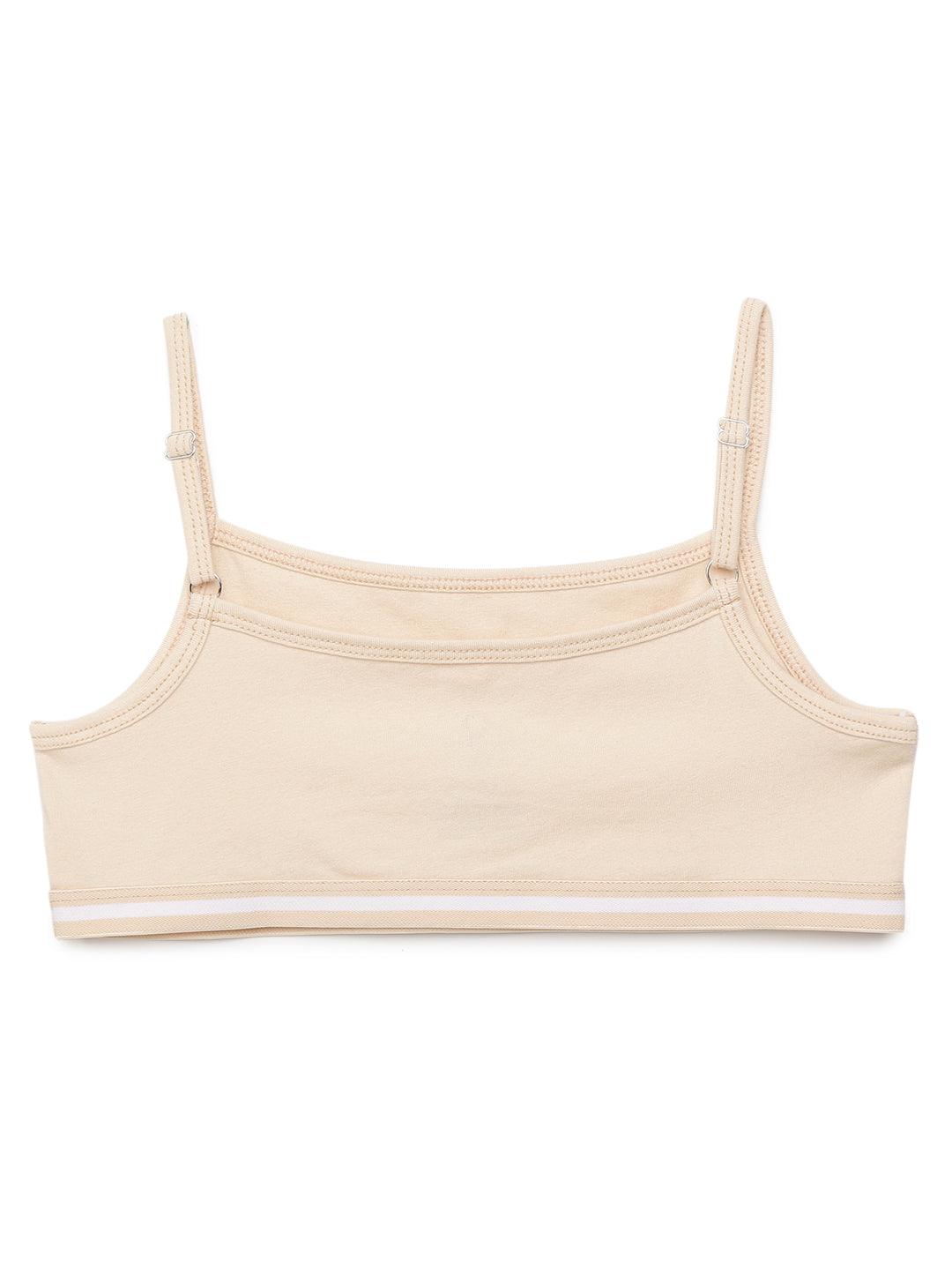 Beginners Bra - Black & Nude (Pack of 2) - CharmnCherish