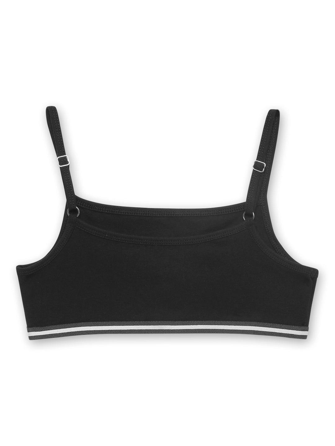 Beginners Bra - Black (Pack of 2) - CharmnCherish