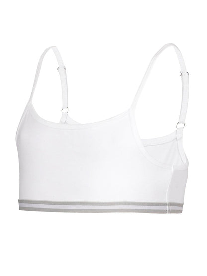 Beginners Bra - Grey & White (Pack of 2) - CharmnCherish