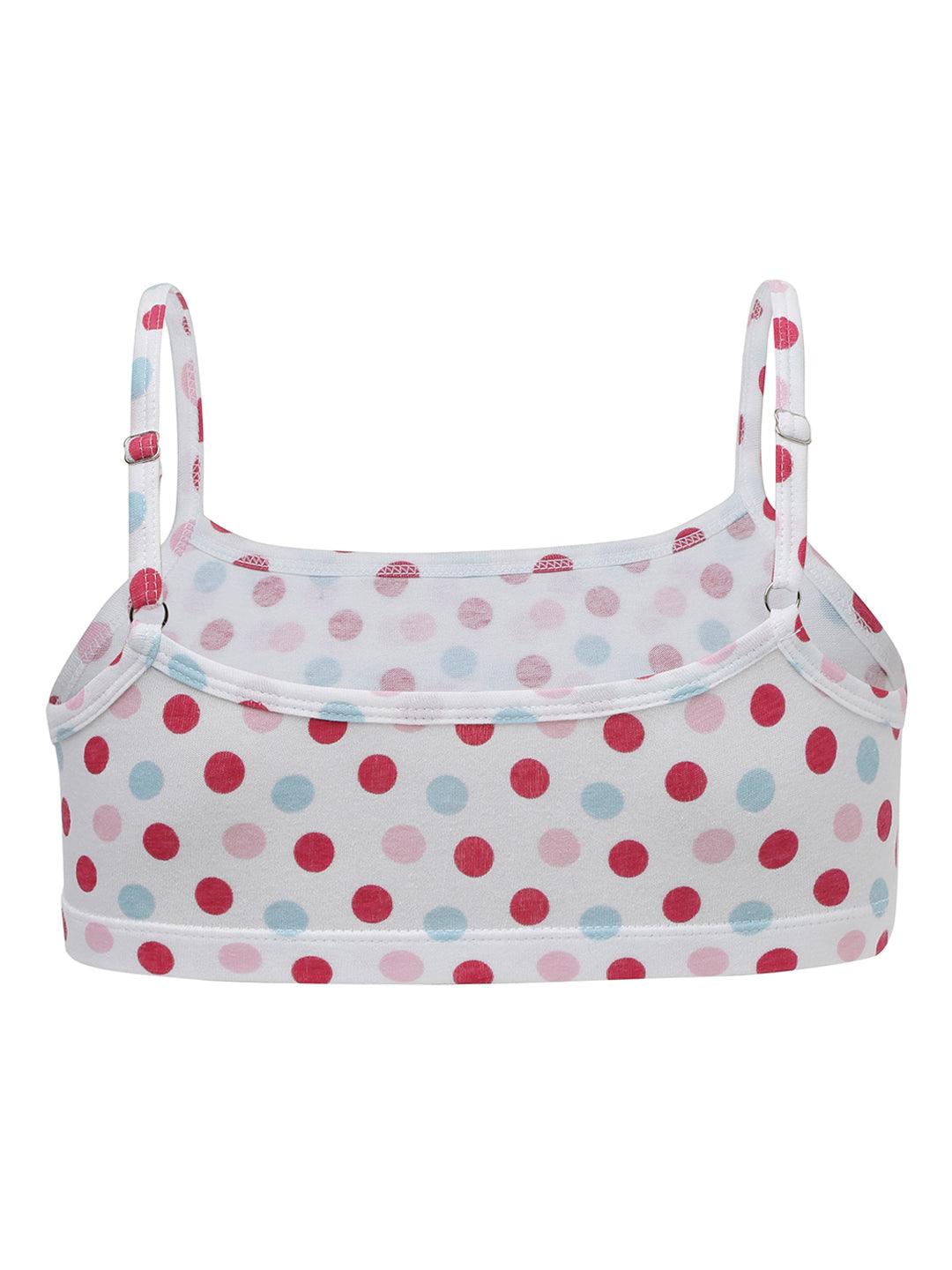 Beginners Bra - Polka Dotted & Stripe (Pack of 2) - CharmnCherish