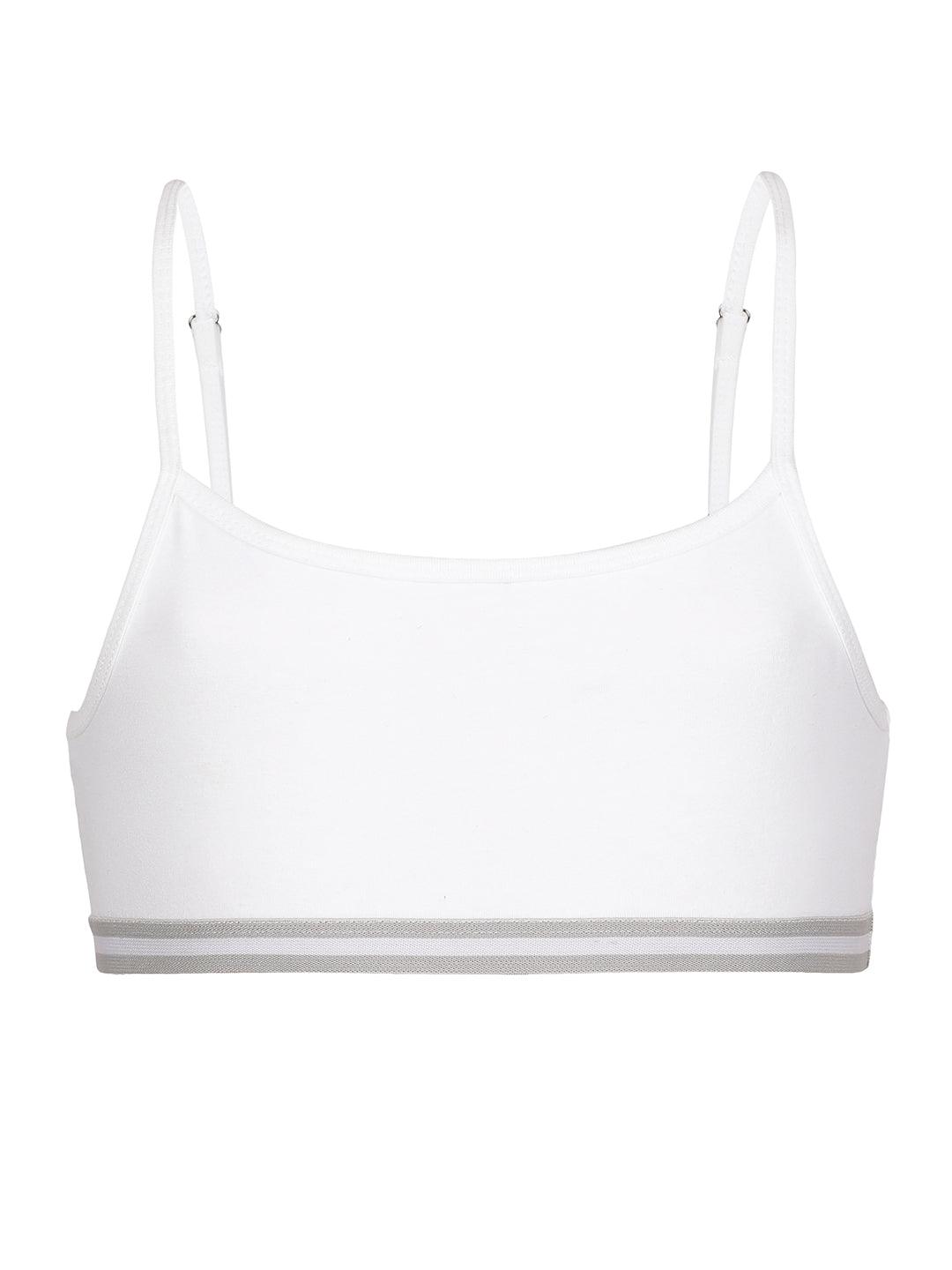 Beginners Bra - White & Nude (Pack of 2) - CharmnCherish