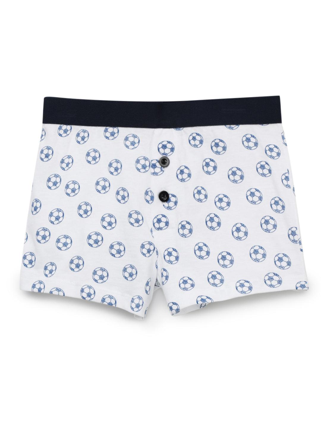 Boxer - Football Prints (Pack of 3) - CharmnCherish