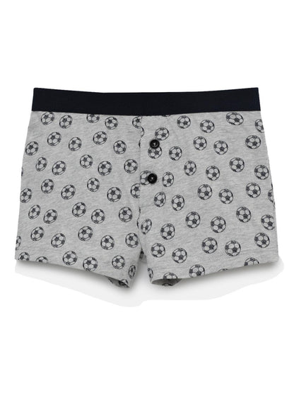 Boxer - Football Prints (Pack of 3) - CharmnCherish