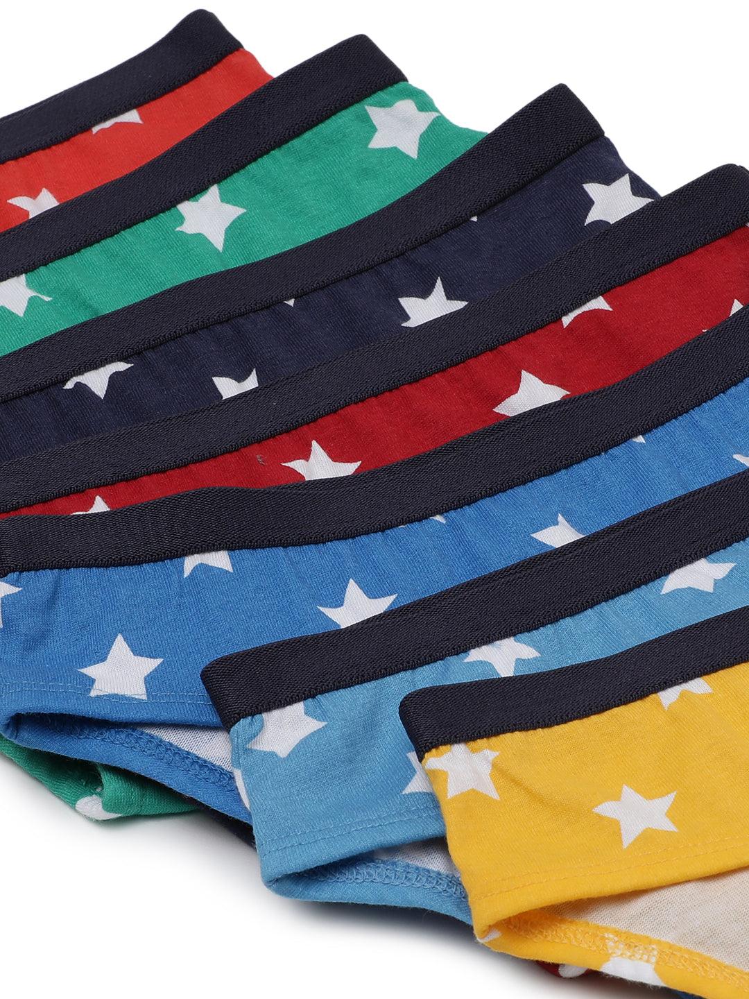 Boys Brief - Star Prints (Pack of 7) - CharmnCherish