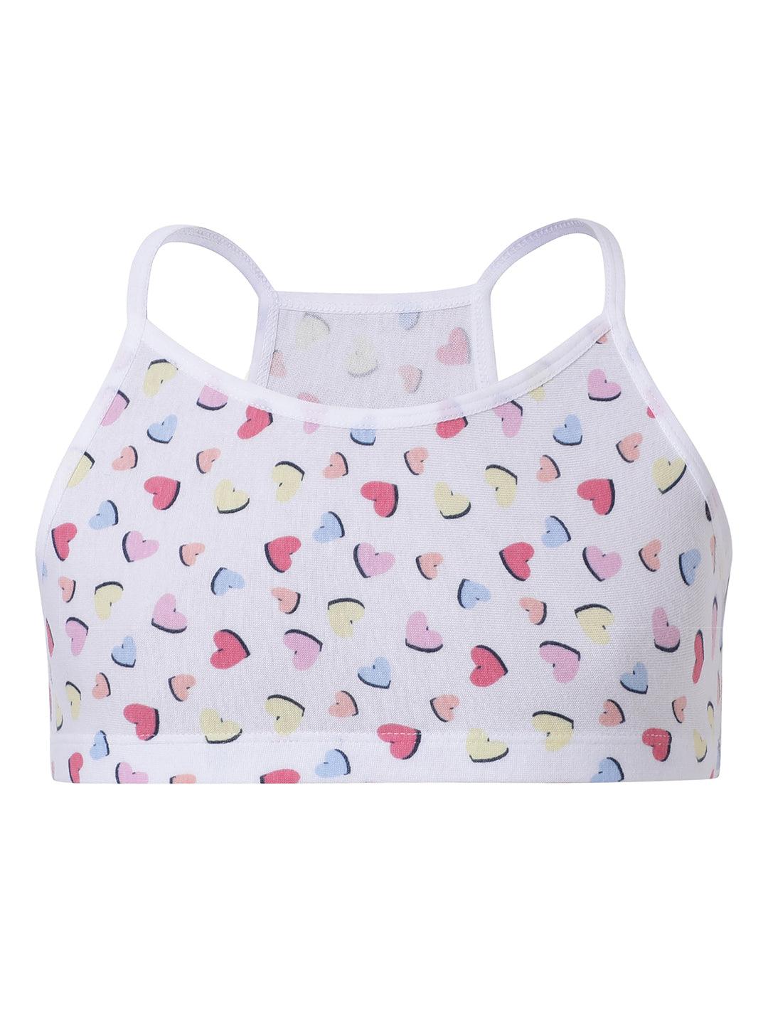 Sport Bra - Heart Print (Pack of 2) - CharmnCherish