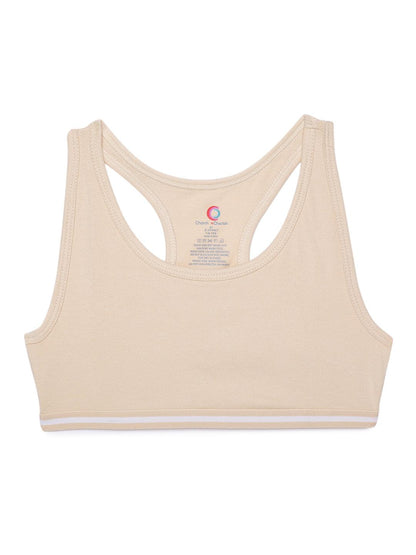 Sports Bra - Beige and Black (Pack of 2) - CharmnCherish