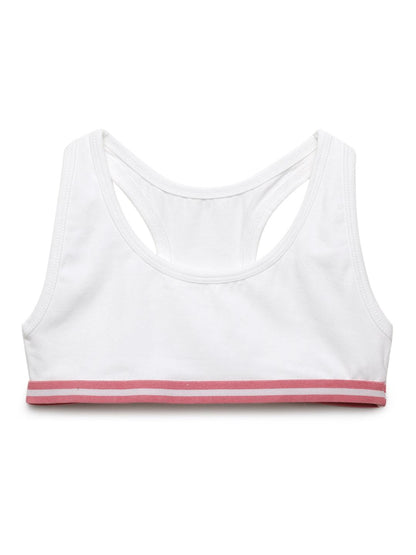 Sports Bra - White & Pink (Pack of 2) - CharmnCherish