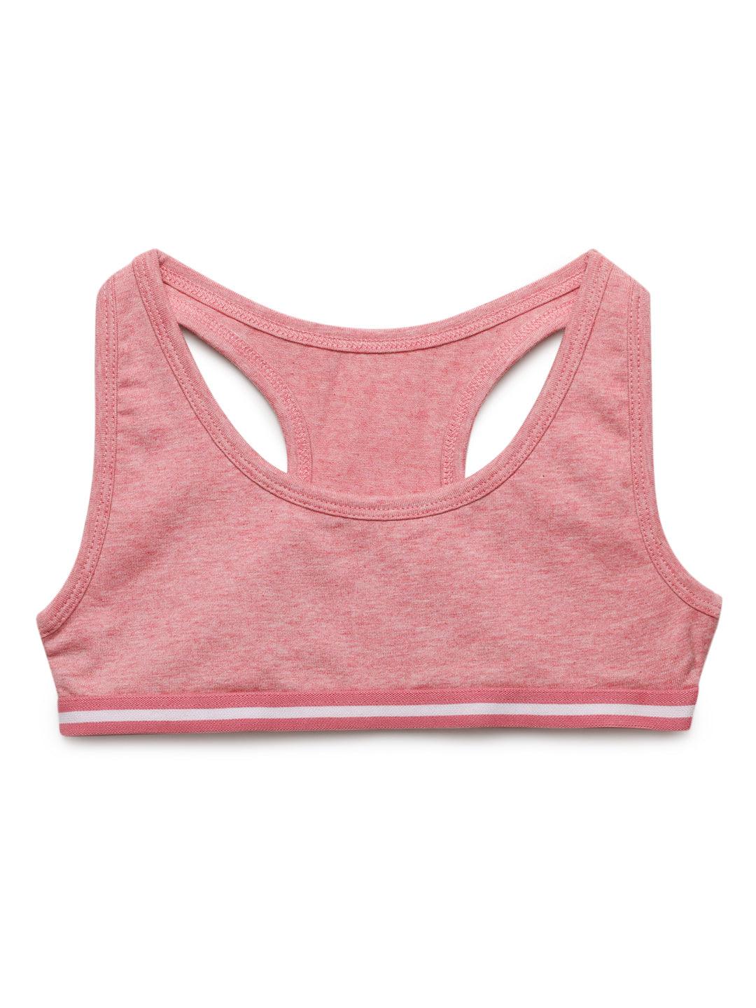 Sports Bra - White & Pink (Pack of 2) - CharmnCherish