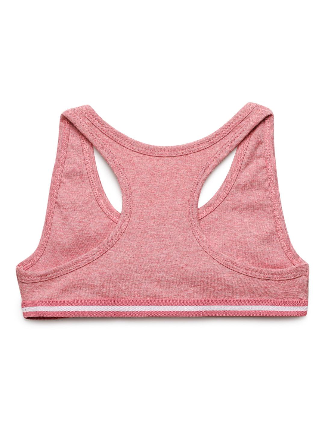 Sports Bra - White & Pink (Pack of 2) - CharmnCherish